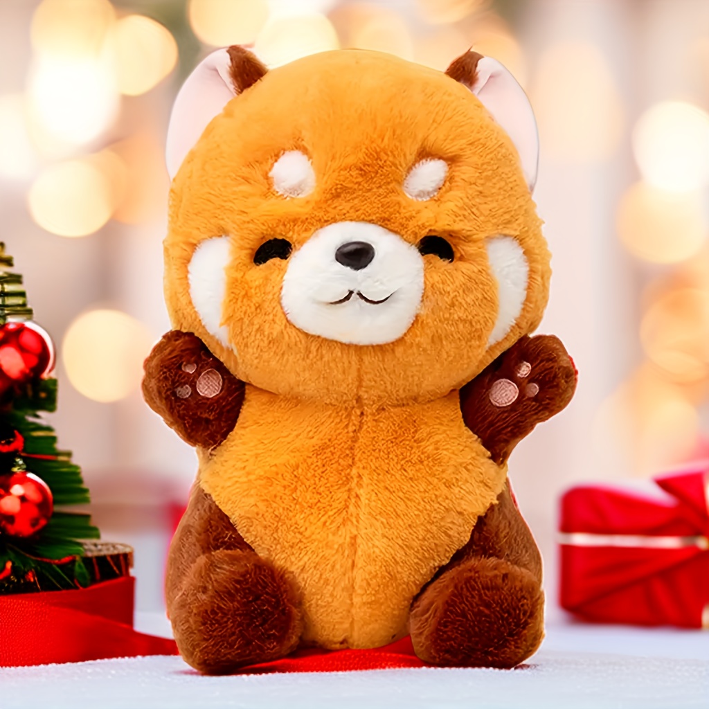 Simpatica Versione Q Silly Cute Holding Bamboo Red Panda - Temu Italy