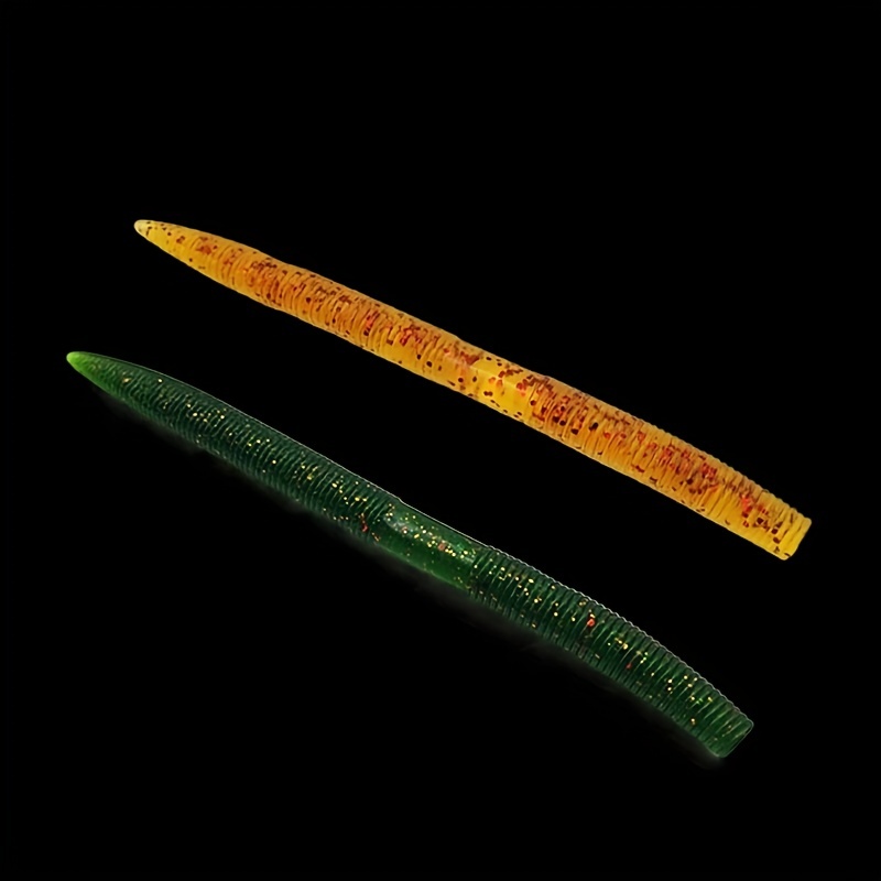  1.6in/3.3in Fishing Soft Lure Trout Worm Earthworm