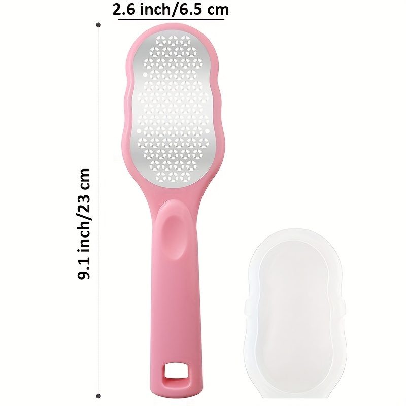 Pedicure Foot File Rasp Callus Stainless Steel Hard Dead Skin Removal Foot  Scraper Grinding Grater Scrubber Wet Dry Foot Care