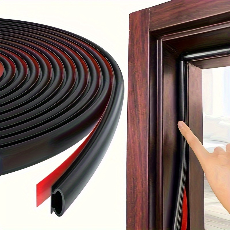 Door Weather Stripping For Door Frame Soundproof Foam - Temu