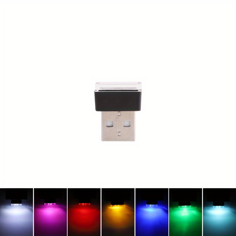 1pc Bunte Auto Usb Atmosphäre Licht, Led Innenraum Dekoration Licht Auto  USB Atmosphäre Licht, Home Nachtlicht - Temu Austria