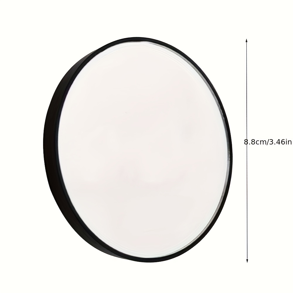 Portable Acne Pores Makeup Mirror with Suction Cups 10-30x Magnification