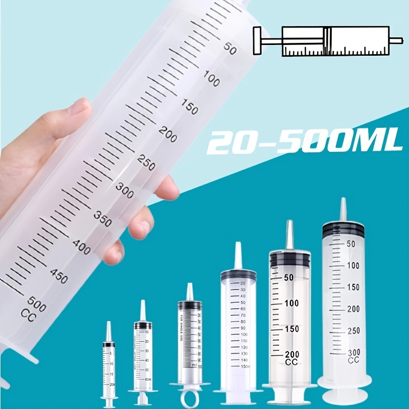 500ml Hoch leistungs spritze kann zur Pumpen messung und 1m Röhrchen für  Lehrmittel zur Tinten versorgung wieder verwendet werden