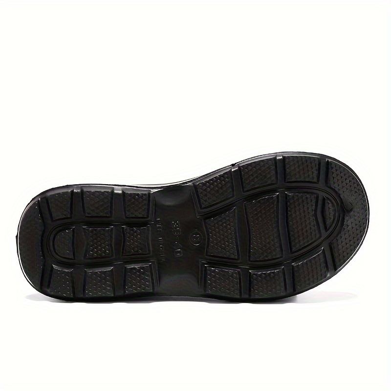 Men s Solid Closed Toe EVA Shoes Oil Proof Non slip Slip On Shoes Chef Shoes Kitchen Cook Shoes Hospital Shoes