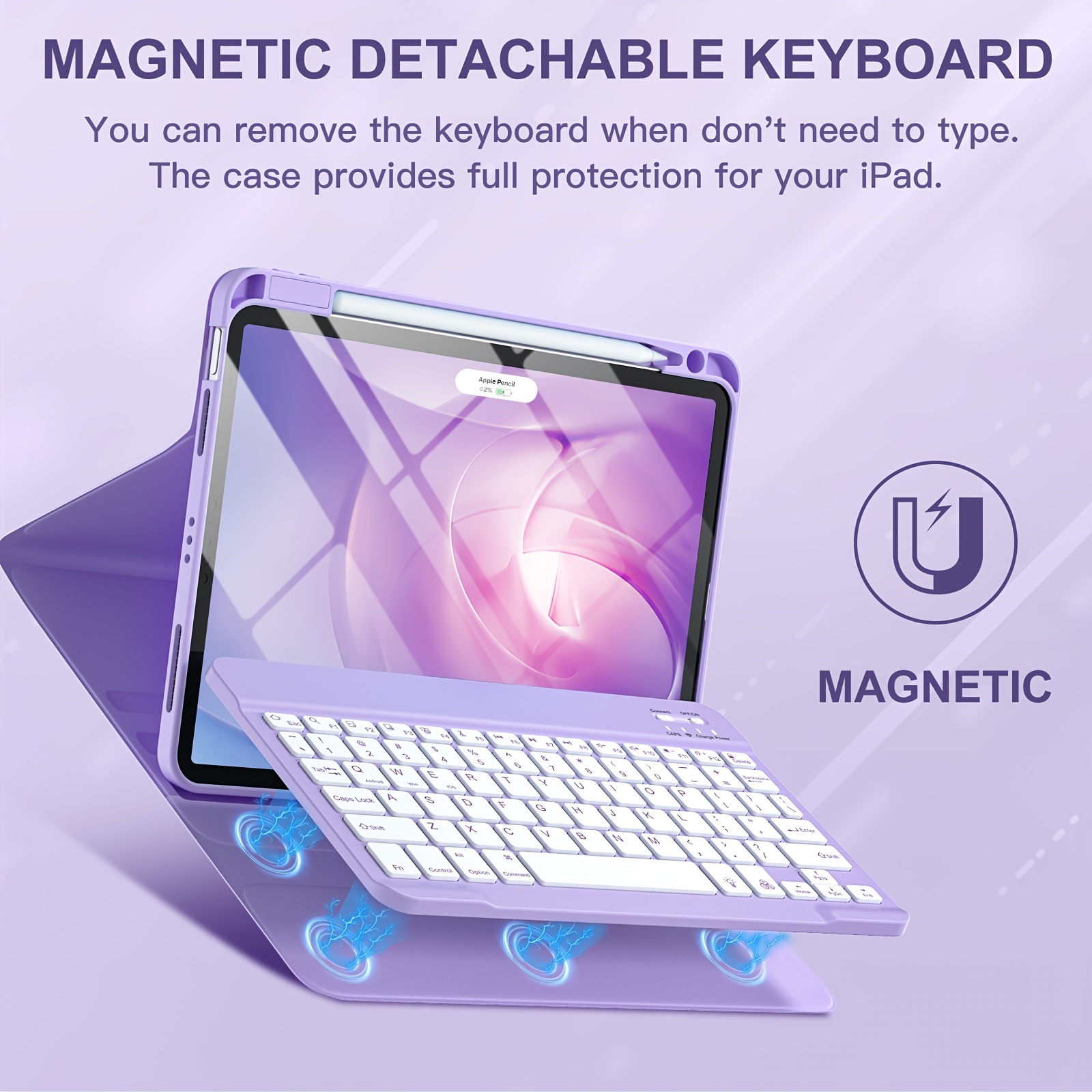 Keyboard Folio Case for Apple iPad Air 10.9 (4th Generation 2020 and