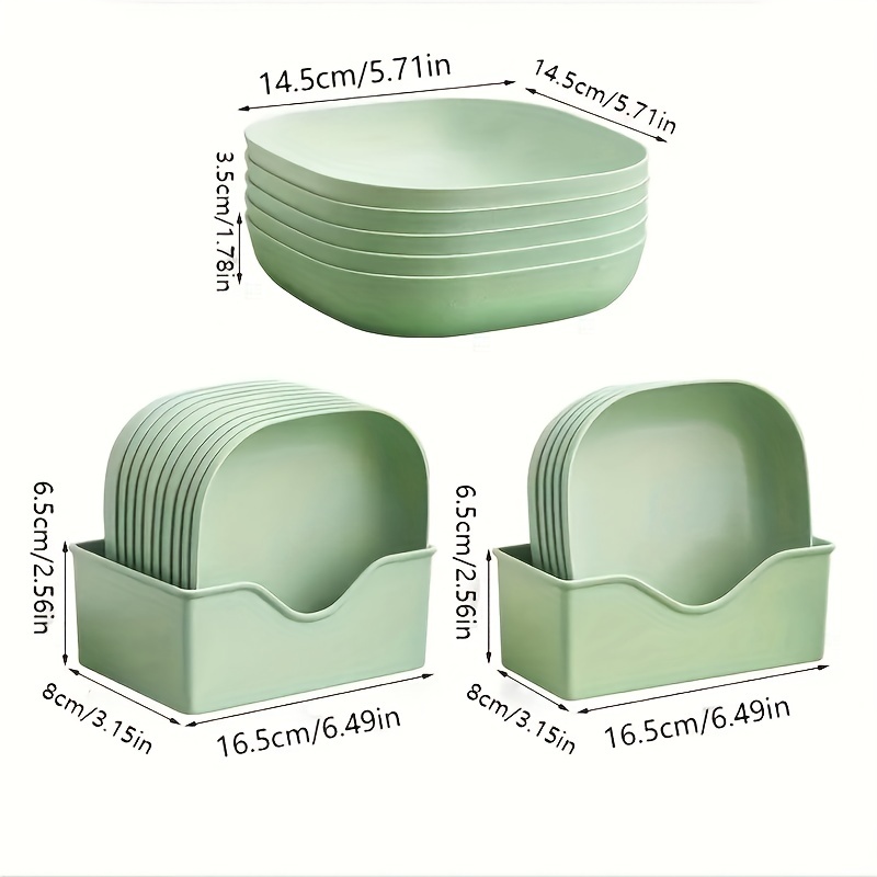 Reusable Dinner Plates Washable Dessert Plate - Temu