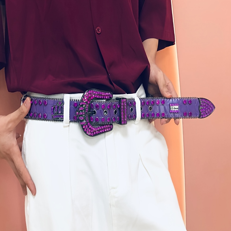 Louis Vuitton Purple Belts for Men