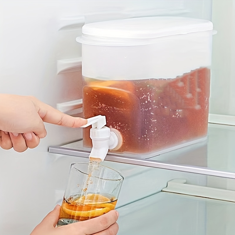 Dispensador de cristal con grifo para el frigorífico