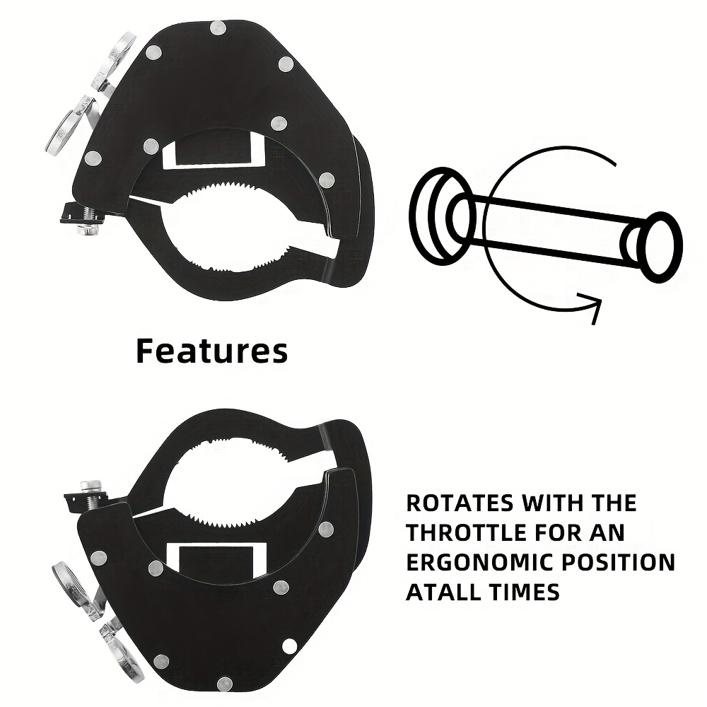 Regulateur Vite Moto,système de nde d'accélérateur l régulateur vite moto  verrllage outil d'assistance guidon pour regulateur moto,r lock control