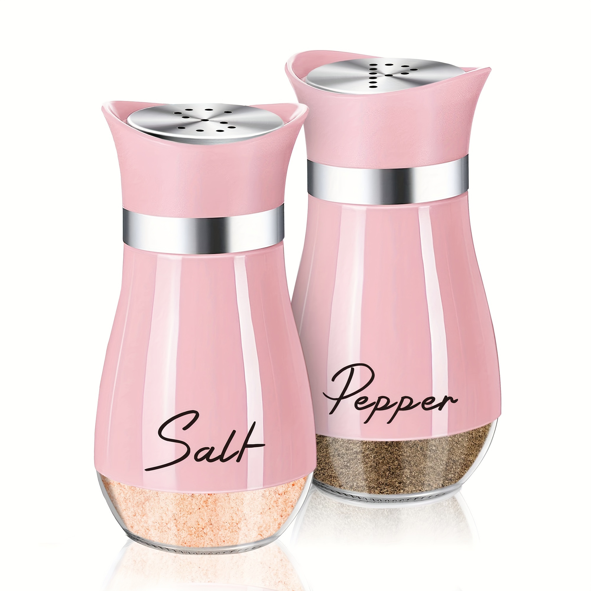 Salt Pepper Shakers Glass Bottom Salt Pepper Shaker - Temu United Kingdom