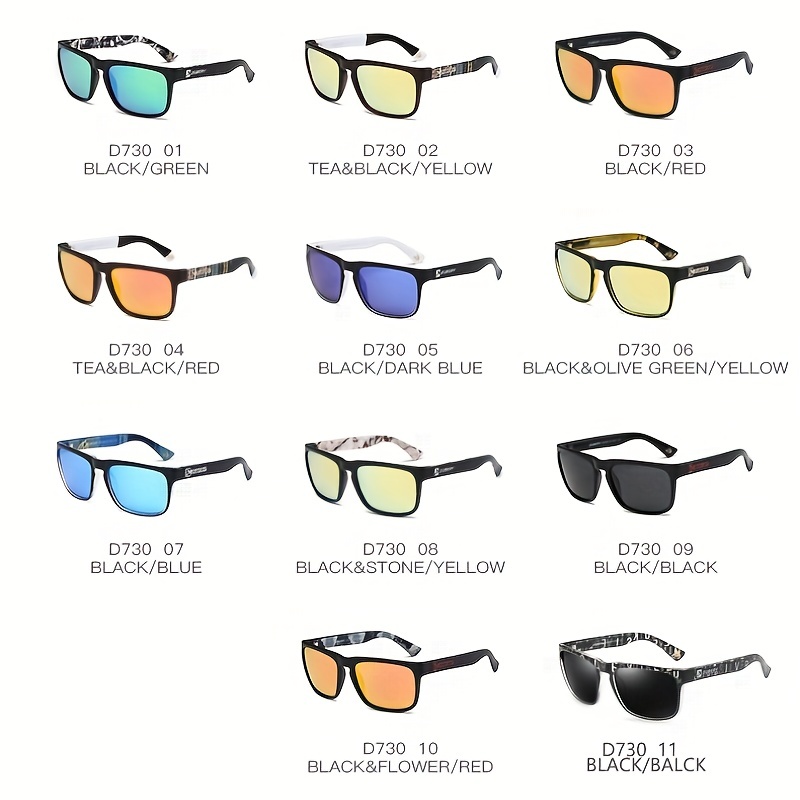 Classic Mens Sunglasses Small Square Polarized Sunglasses For Men