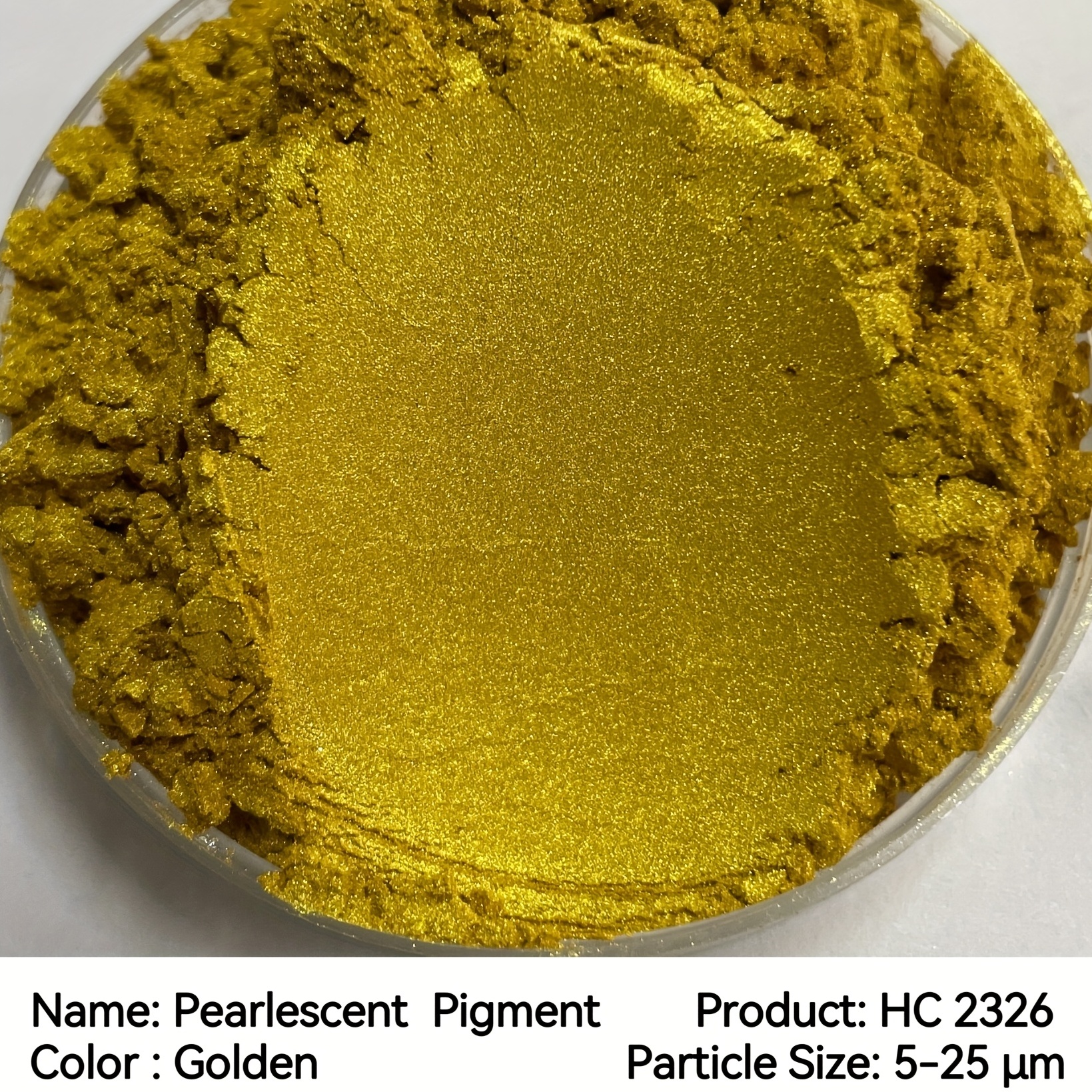 Pearlescent Pigment Gold And Metallic Color Series Synthetic - Temu