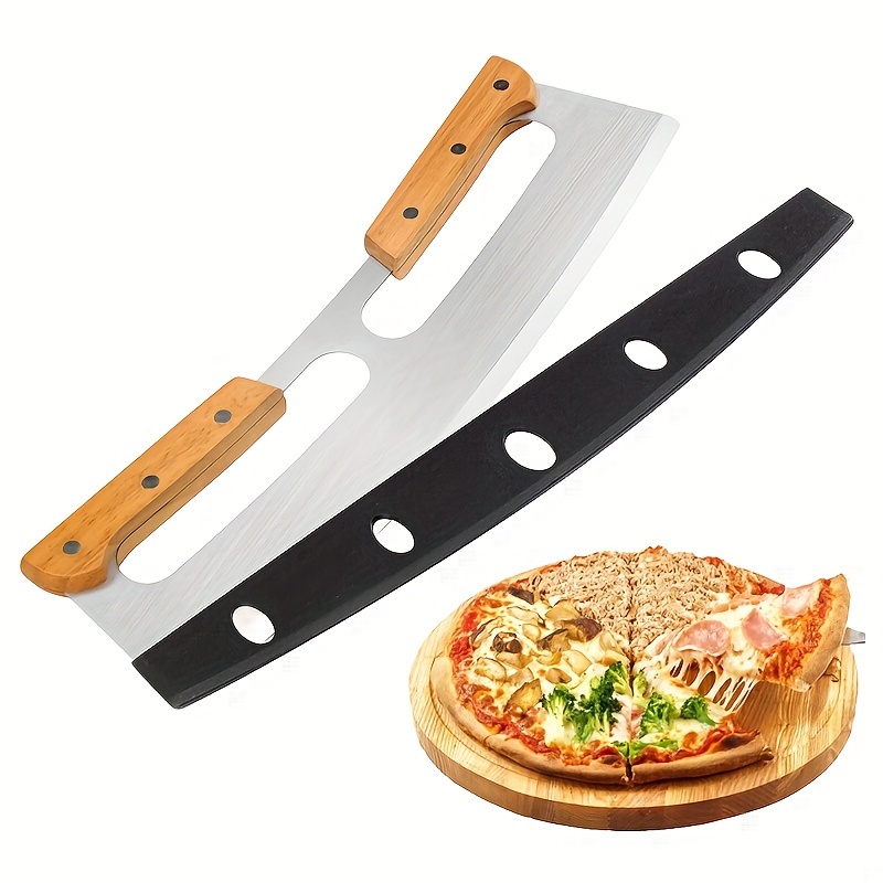 Pizza Cutter with Detachable 3.5 Cutting Wheel