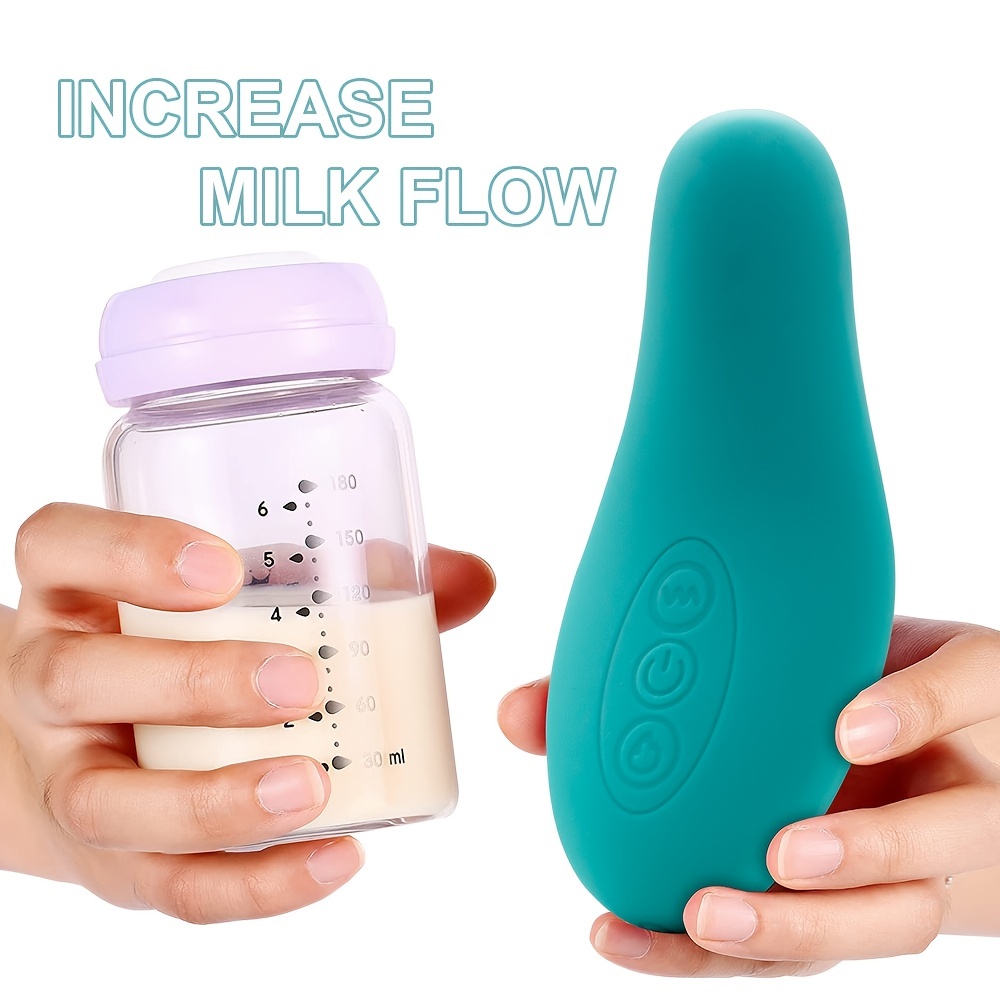 Lactation Massager, Soft & Comfortable Breast Massager for Pumping,  Breastfeeding, Heat & Vibration for Improve Milk Flow, Clogged Ducts