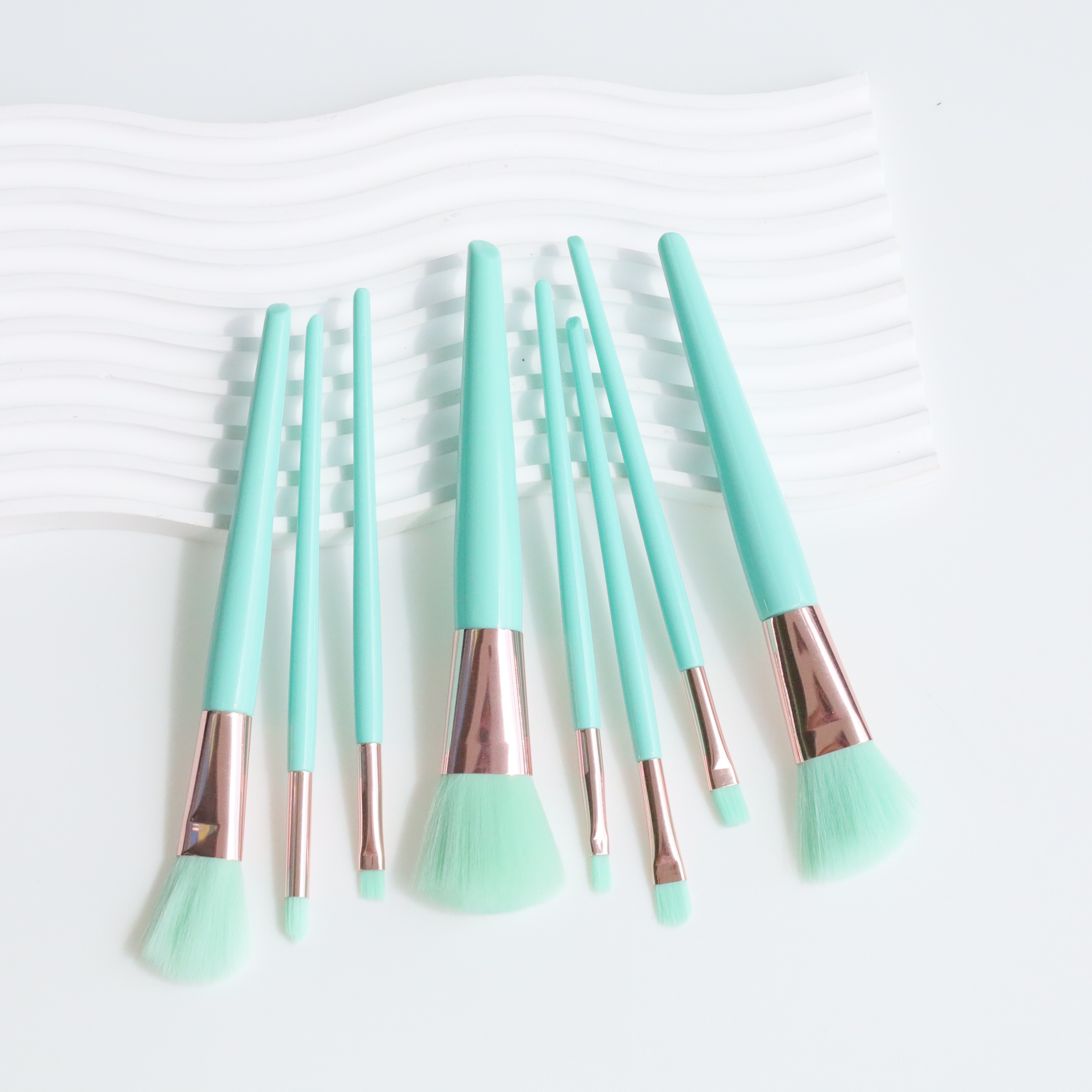 Green Starter Brushes - Set of 3 Green Face Painting Brushes