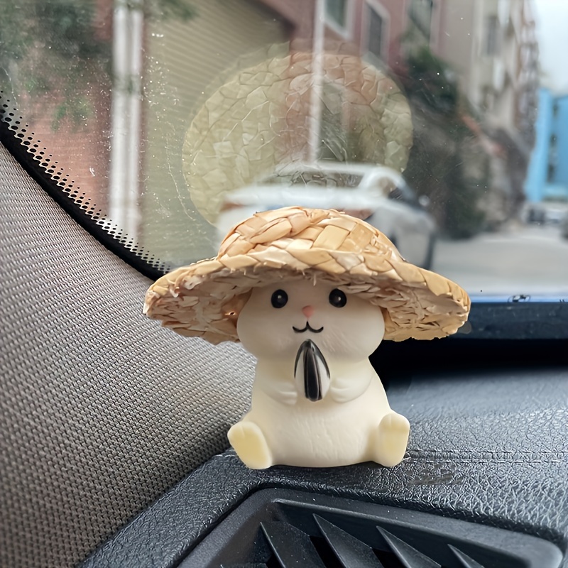 Niedliche Anime Stiehlt Hamster Auto Innenraum Dekoration Gourmet Hamster  Figuren Auto Armaturenbrett Dekoration Für Auto Zubehör - Auto - Temu  Germany