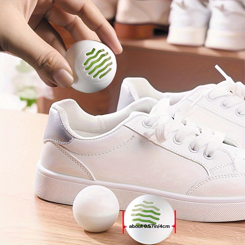 Paquete de 8 bolas desodorantes para zapatos para eliminar olores (aroma  fresco)