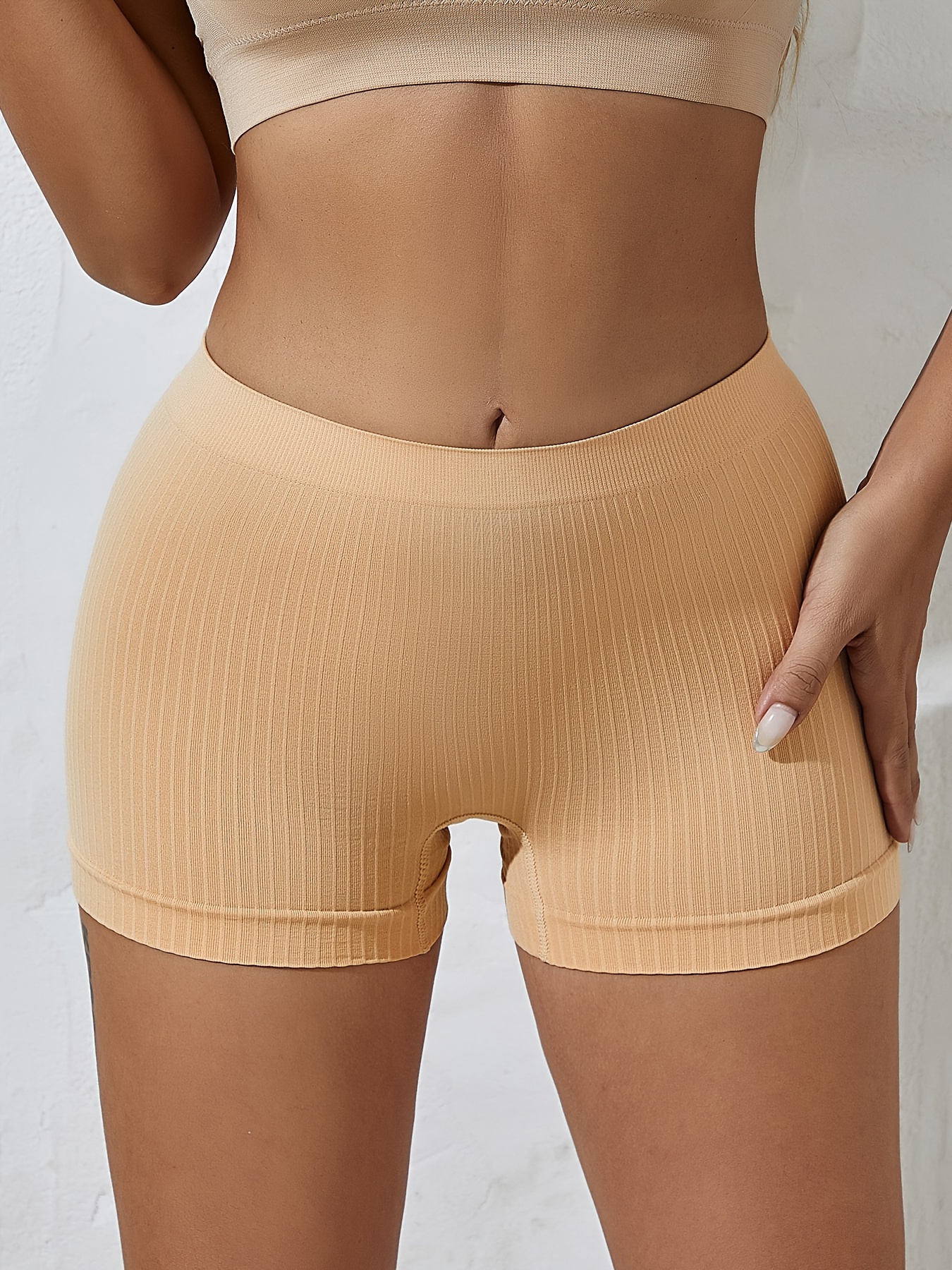 HSMQHJWE Lace Boyshorts Panties For Women Womens Knit Shorts With Elastic  Waist Pants Shorts Splice Womens Loose Pocketed Drawstring Waist Comfy