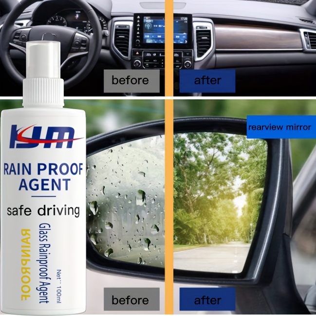 Water Repellent Spray Long lasting Rainproof Agent For Car - Temu