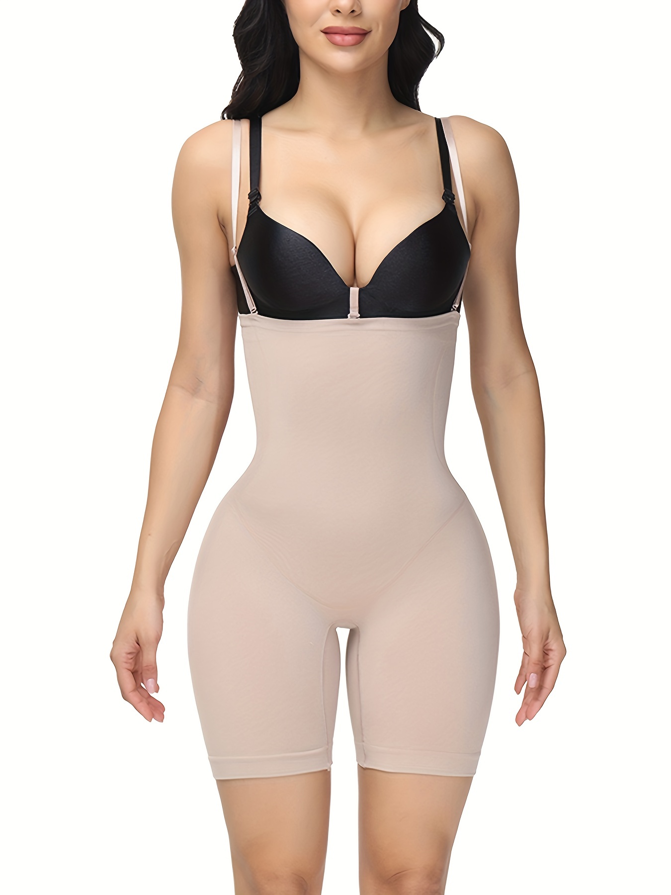 Seamless Body Shaping Jumpsuit Tummy Control Slimmer Sling - Temu
