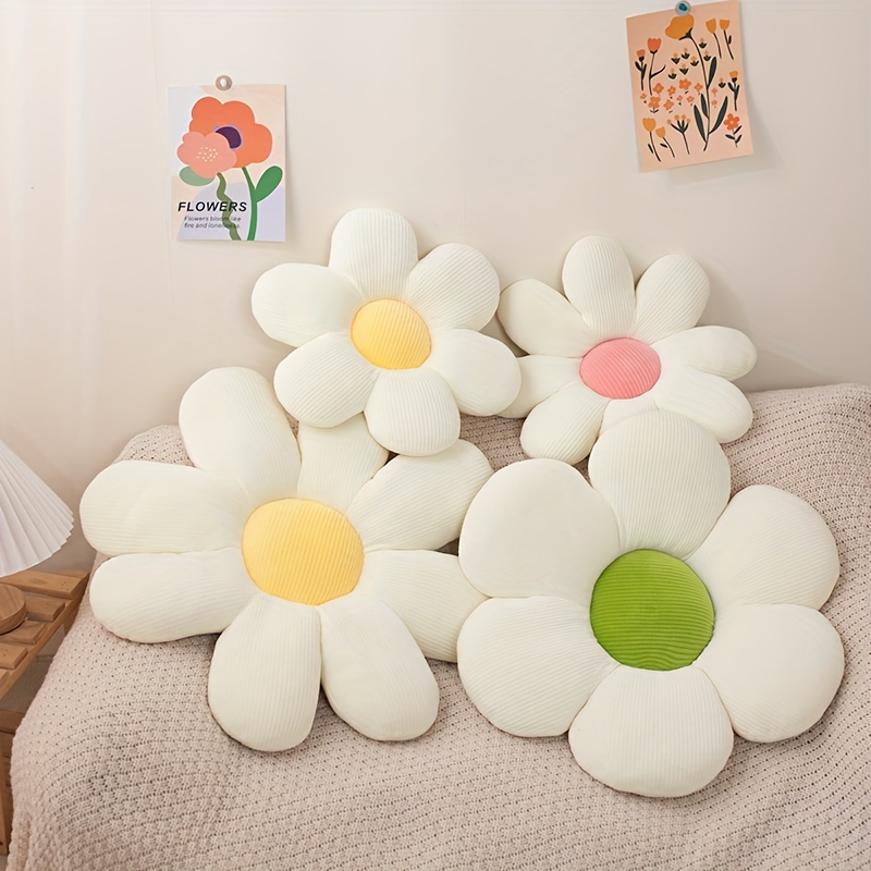 Small Daisy Flower shaped Cushion Office Computer Chair - Temu