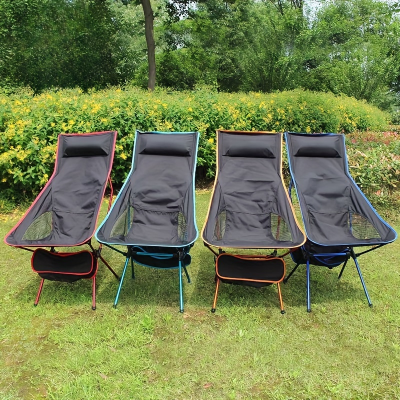 Outdoor Moon Stuhl faul Fuß schemel tragbare Lounge Stuhl Teleskop Fuß  stütze Camping Auto klappbare Rückenlehne Zubehör