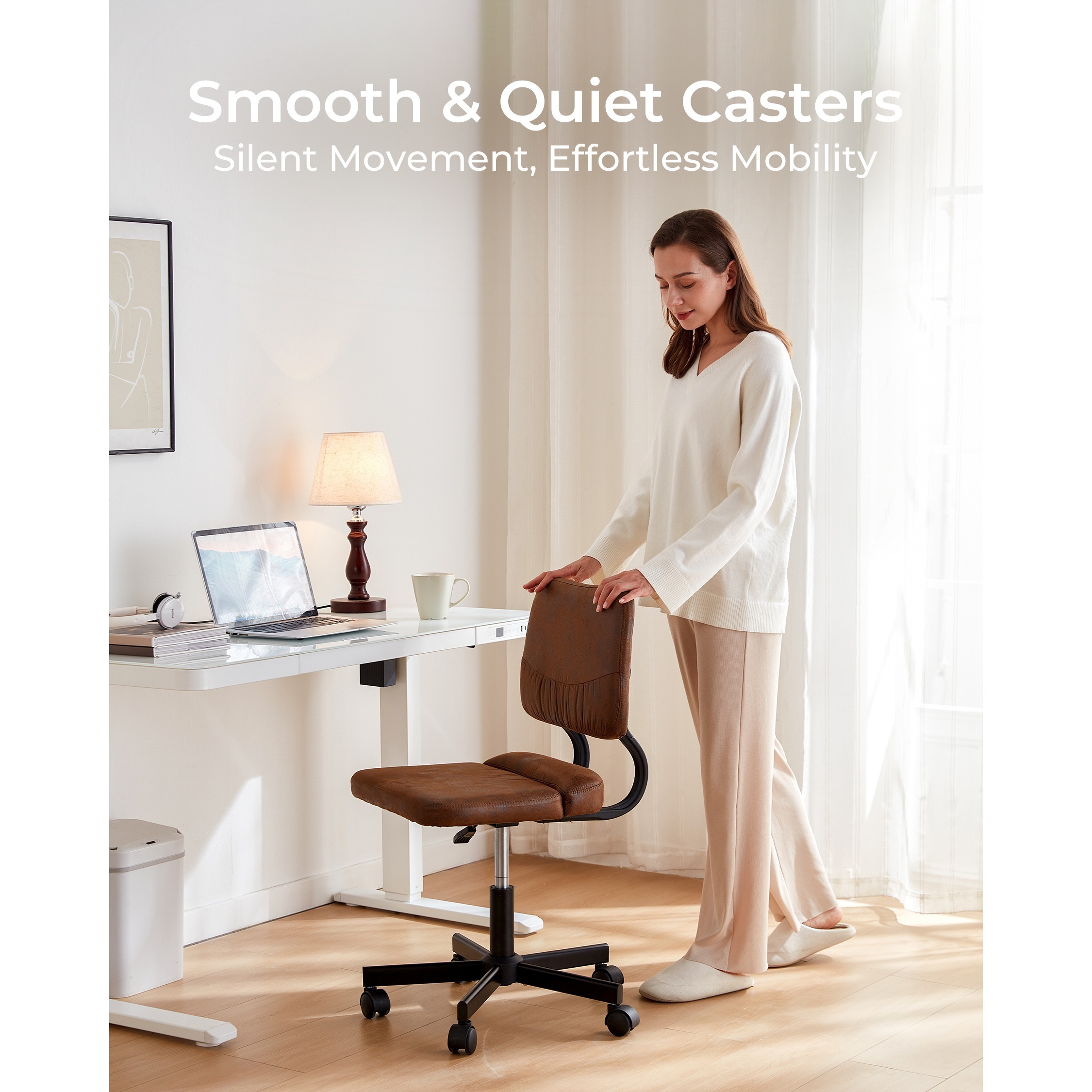 Home Relaxing Gaming Chair Cushion Computer Desk Swivel Ergonomic