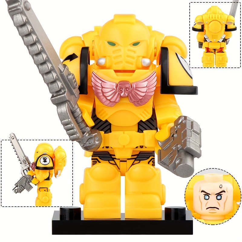 DIY Mini Star Warrior Robot with Block Figures Toys