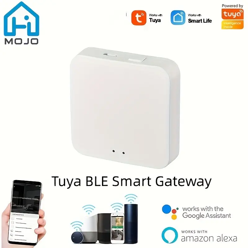 Tuya Gateway Smart Gateway Hub Smart Life Home Bridge Smart Life APP  Control Works With Alexa Google Home
