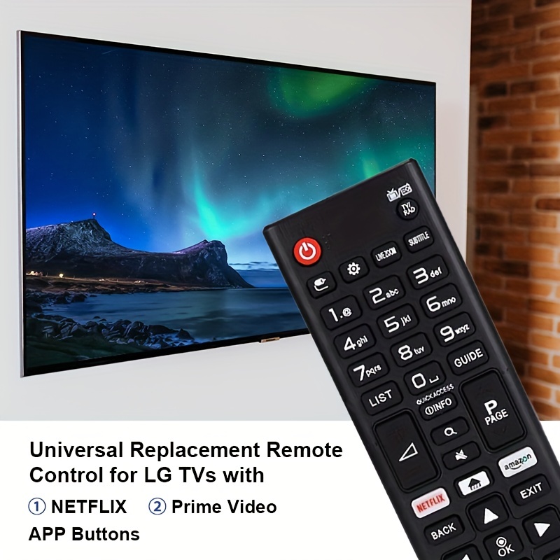 Télécommande UNIVERSELLE pour television LG AKB75095308 - TV SMART