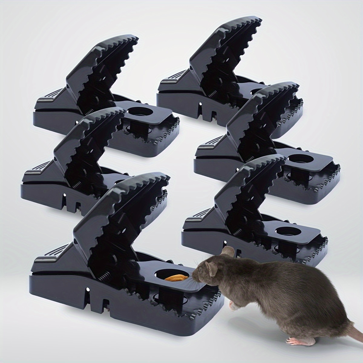 Indoor Mouse Traps For House Mice Traps For House Reusable Effective Quick  Response For Indoor And Outdoor, Pest Control - Temu