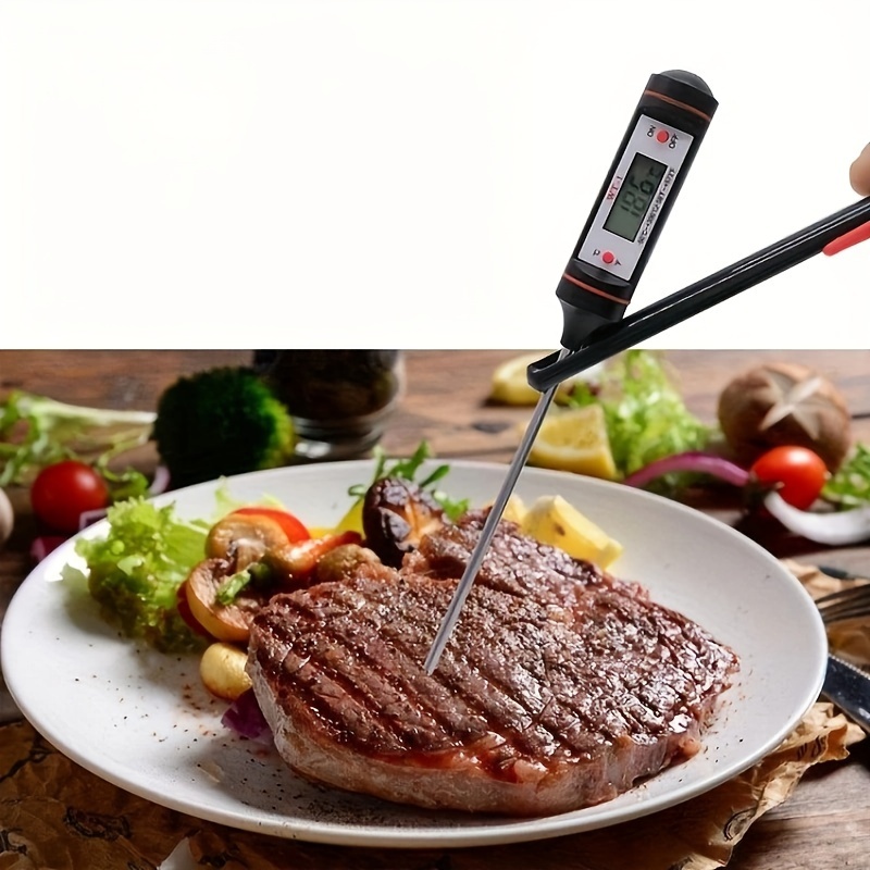 Digital Meat Thermometer Cooking Food Kitchen Bbq - Temu
