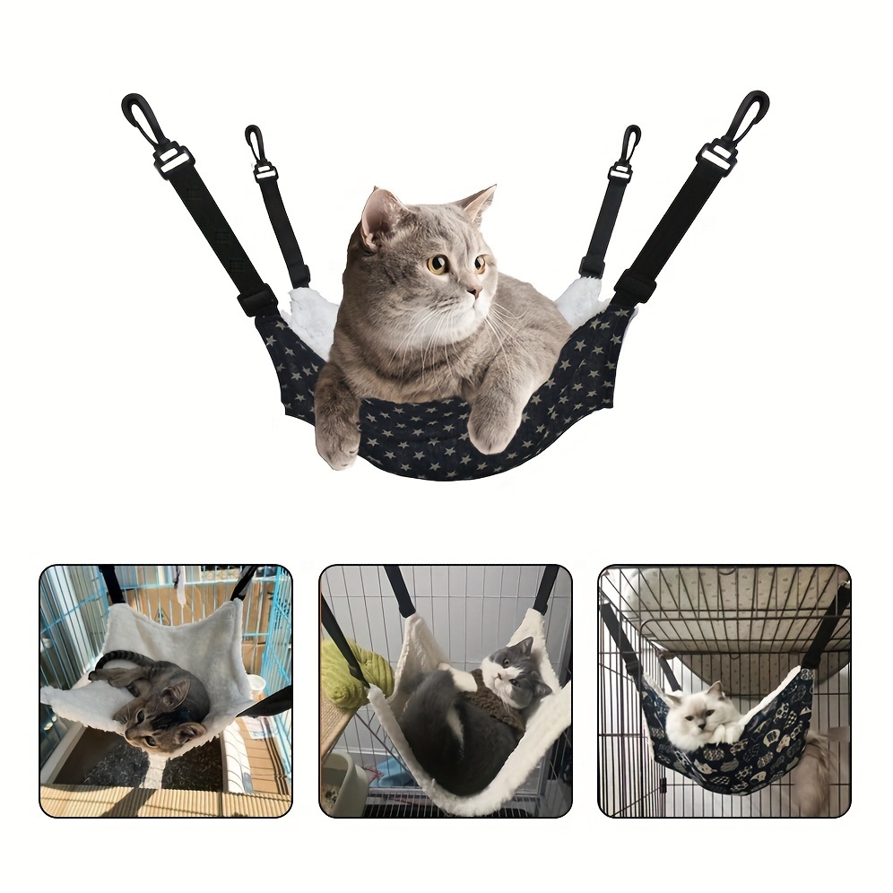 Cat hammock for outlet cage