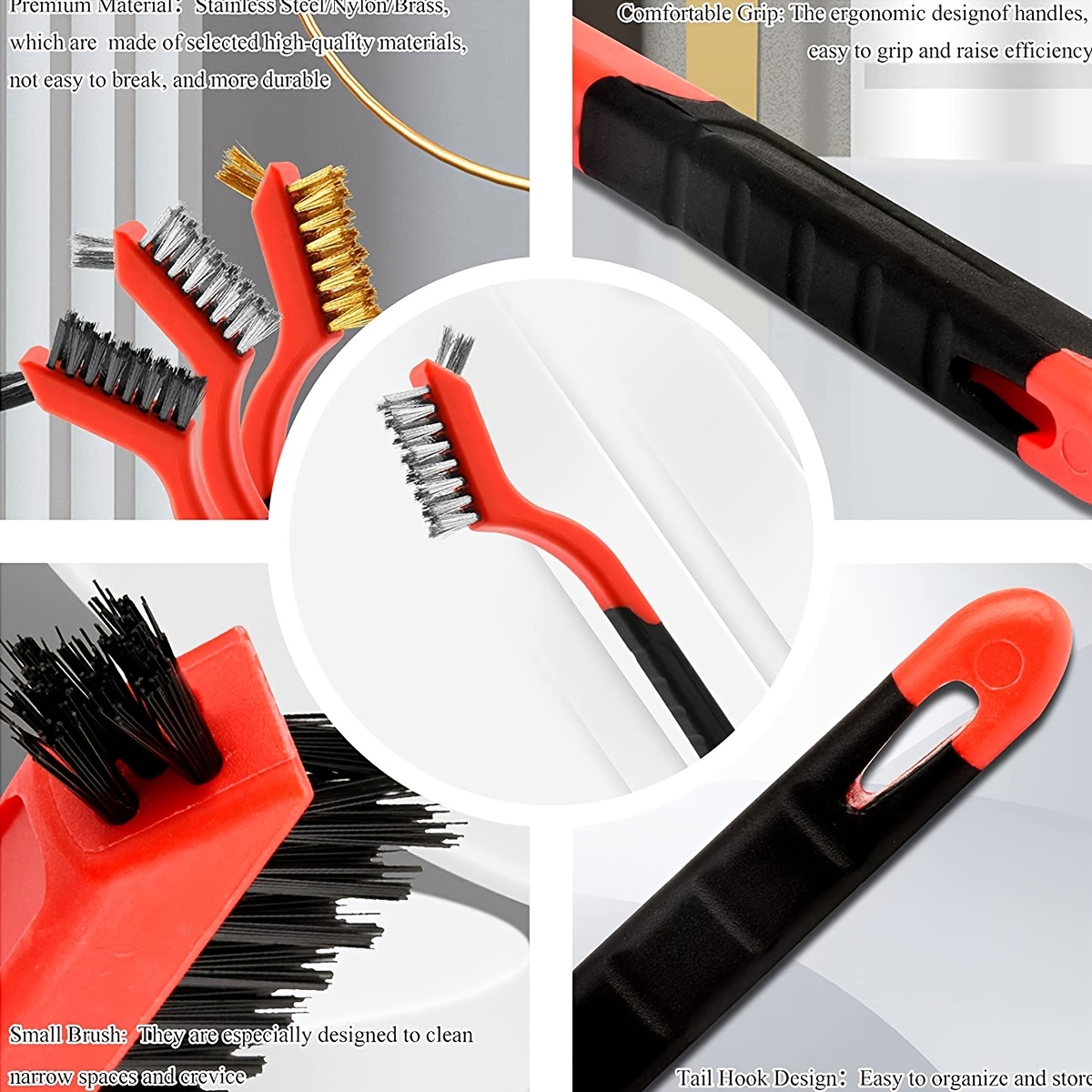 5Pc Mini Cleaning Brush Set Kit — TCP Global