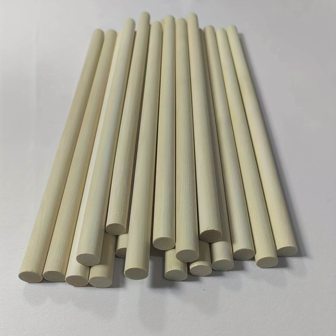 6pcs 0.8 X 12 Inch Wooden Dowel Rods Wood Sticks Natural Unfinished Wooden  Dowel Sticks Round Wood Dowels For Crafts DIY