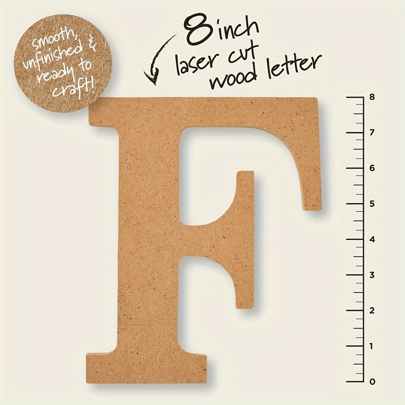 Wooden Letter Wood Alphabet Letters Wooden Surface Suitable - Temu