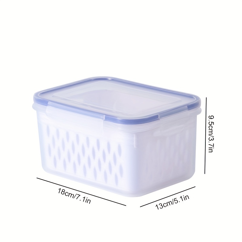 Set of 2 Tall Tupperware Food Storage Container with Lid