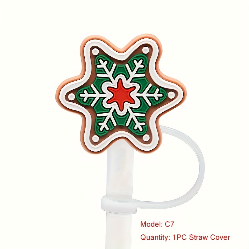 Christmas Straw Tips Cover, Cute Straw Covers , Reusable Drinking Straw  Lids, Dust-proof Straw Plugs, Summer Winter Drinkware Accessories, Kitchen  Accessories, Xmas Decor - Temu United Arab Emirates