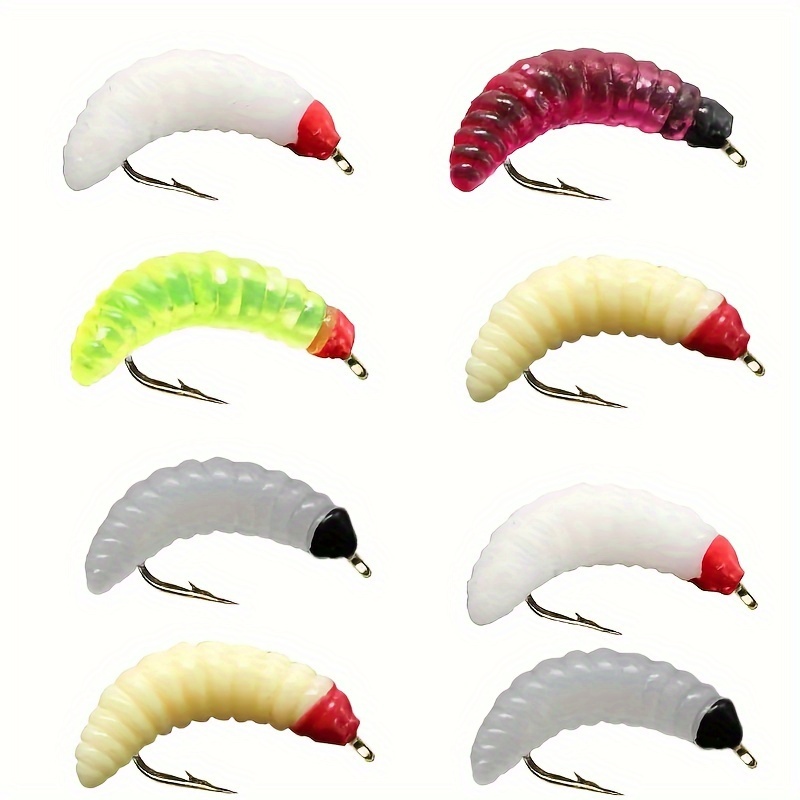 Red Worm Clip Bait Multi Function Live Bait Red Worm Binding