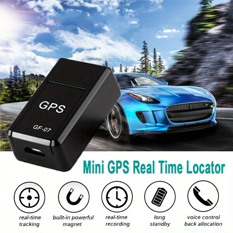 Mini rastreador GPS - Localizador magnético en tiempo real de seguridad  perdida para automóvil Verde