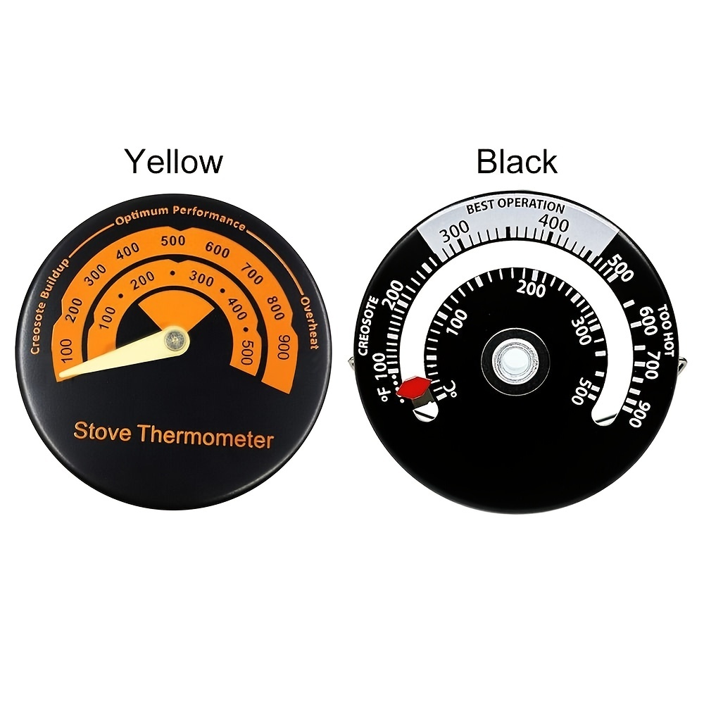 Magnetic Stove Thermometer Wood Burner Top Thermometer Stove - Temu