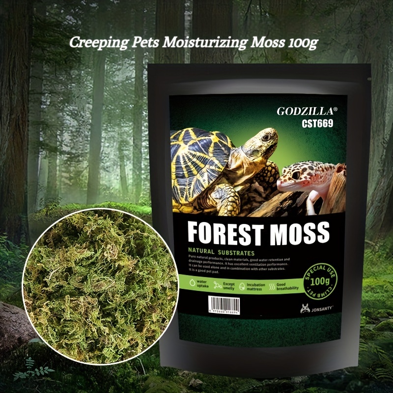 Moisturizing Reptile Moss, Moss For Reptiles, Natural Resin For