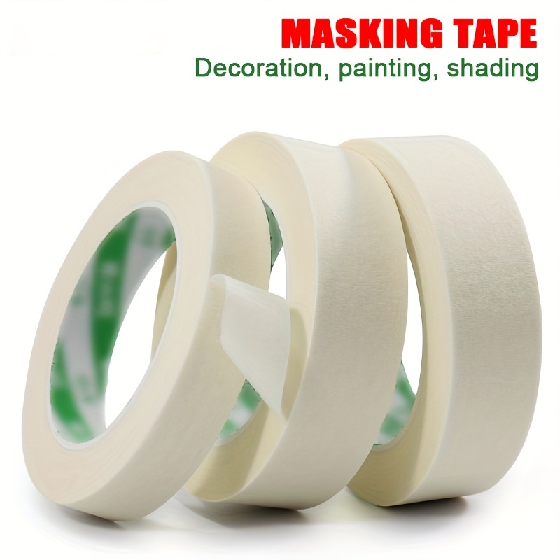 Diy Craft Adhesive Painting Paper Brush Paint Tape Writable - Temu