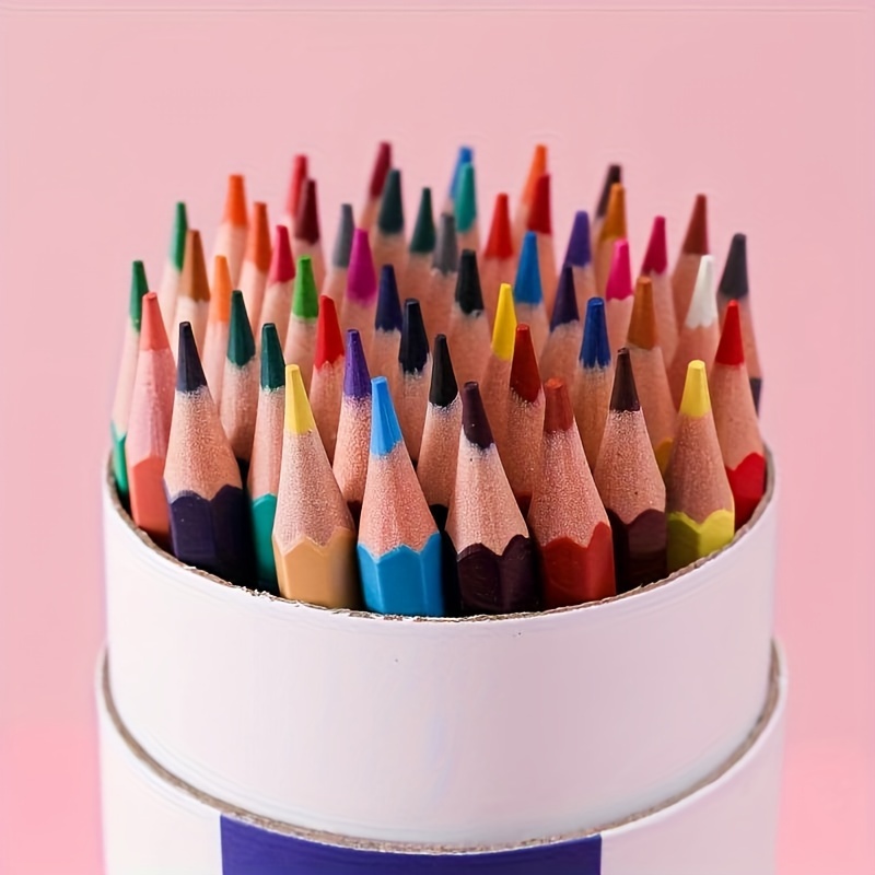 Color Pencils Crayons Set Stationery Drawing Colored Pencils - Temu