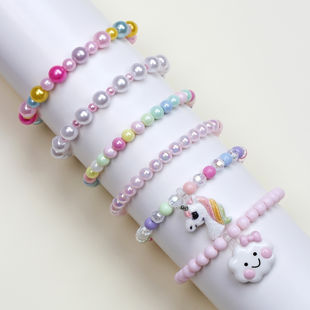 Ensemble de bracelets pour enfants licorne