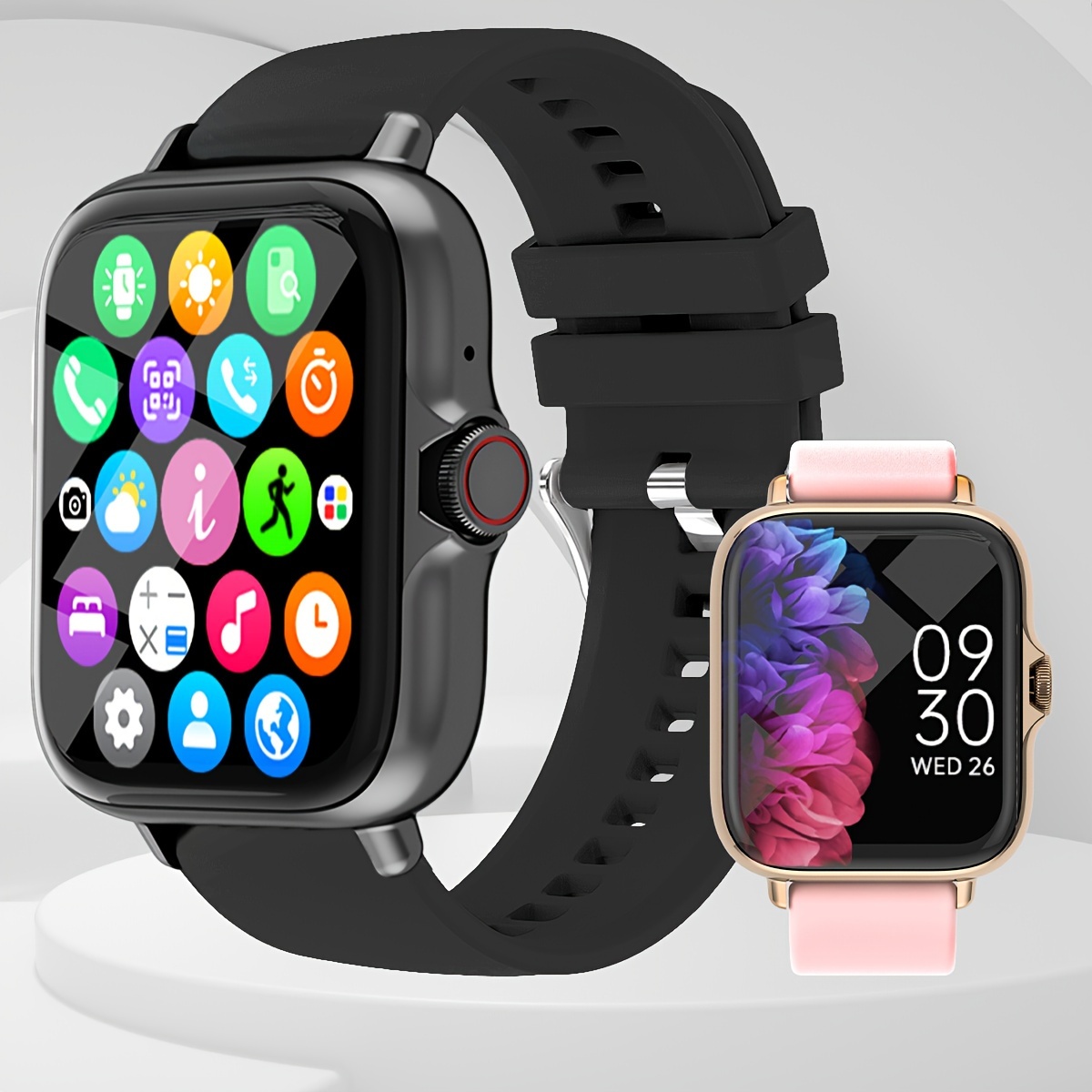 Oferta Smartwatch con Llamadas y Whatsapp, Reloj Inteligente Hombre Mujer  28 Modos Deportivo Fitness Tracker Pulsera Actividad IP67 Impermeable  Oxígeno Sangre Frecuencia Cardíaca Monitor para Android y iOS