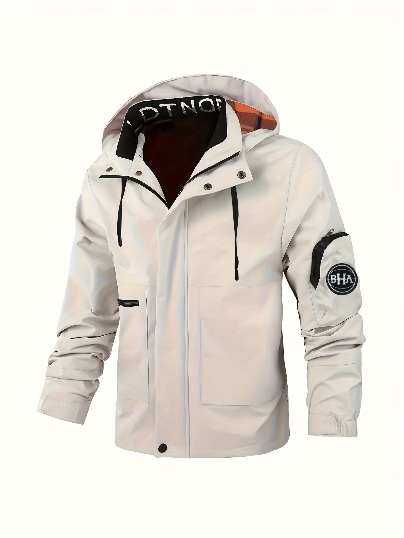 Graphic hot sale windbreaker mens