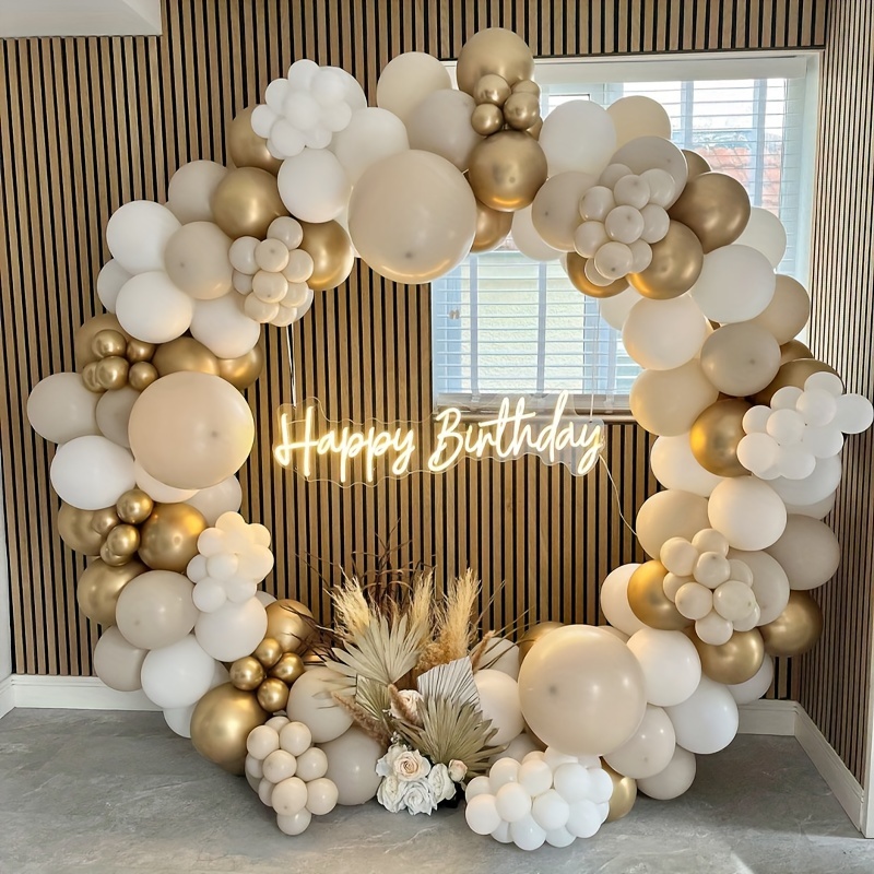 117pcs diy globos garland arco kit azul 4D sliver globo para cumpleaños  boda baby shower decoración género party suministros -  México