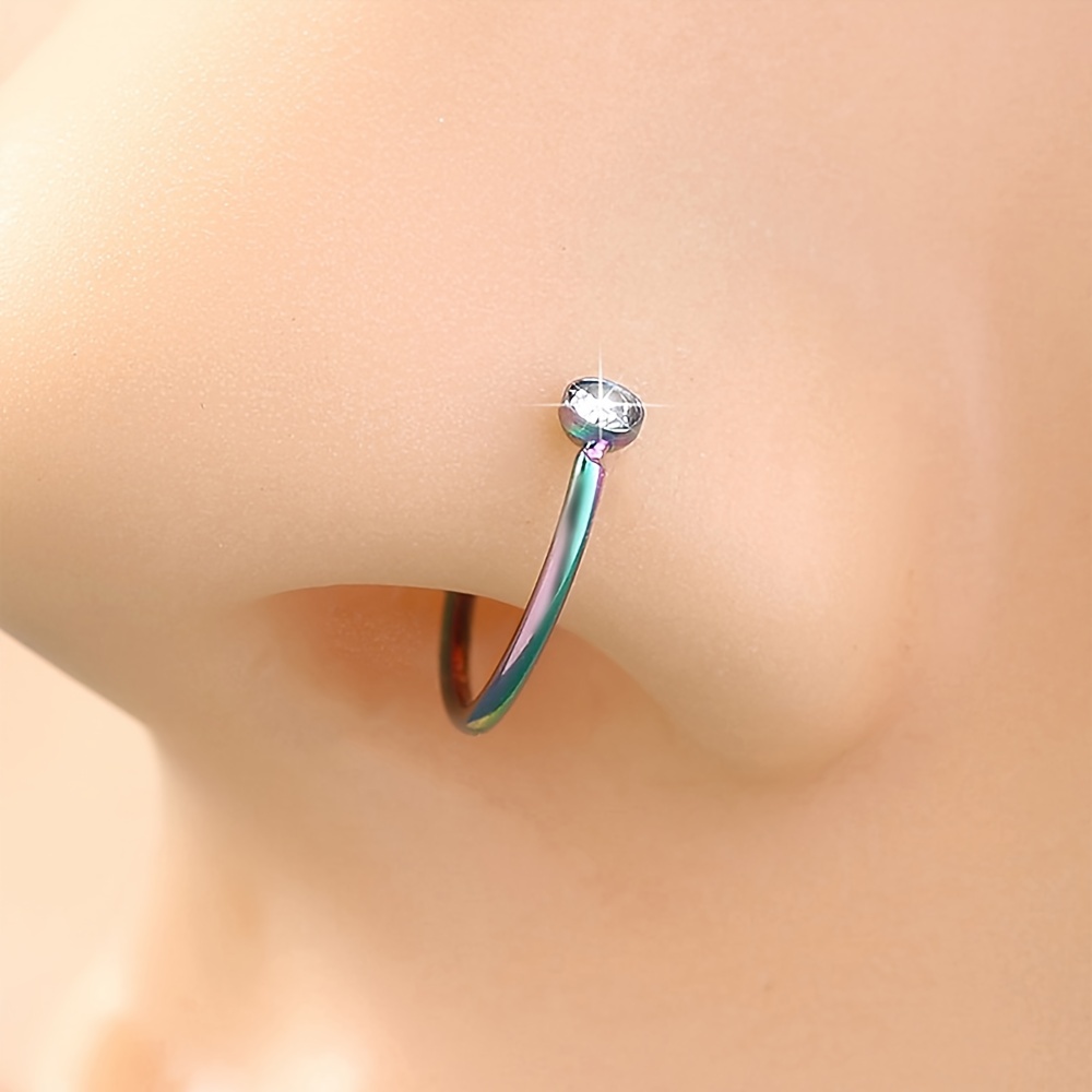 Nose ring artificial on sale jewelry