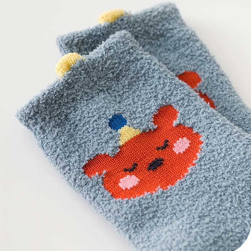 Chaussettes enfant à motif Corail des mers chaudes - Les Pelotes